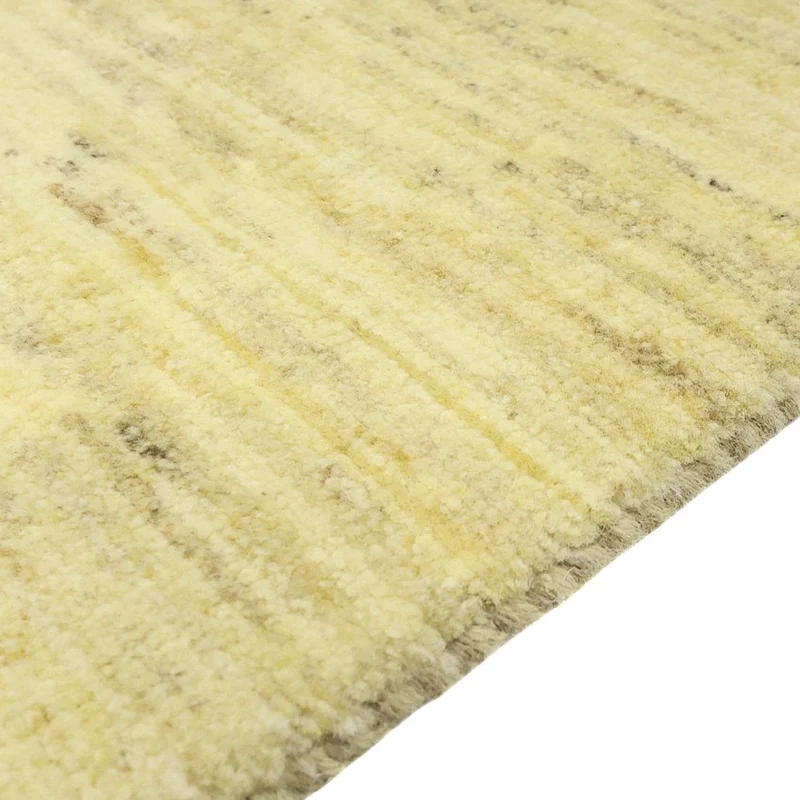 Gabbeh Persisch Teppich 247x321cm - Perserteppich Wollteppich - hellbeige