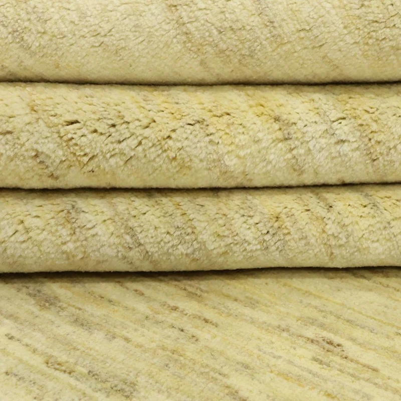 Gabbeh Persisch Teppich 247x321cm - Perserteppich Wollteppich - hellbeige