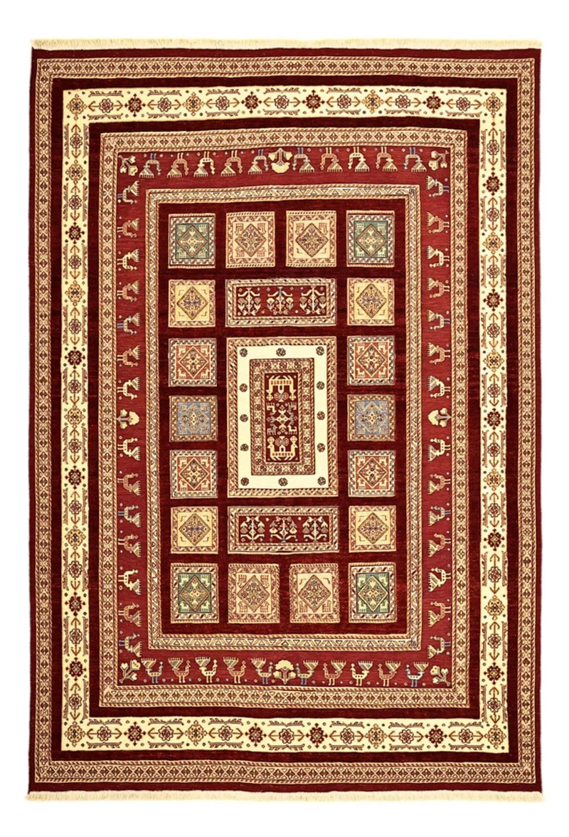 Kelim Fars Teppich 171x241cm - mehrfarbig