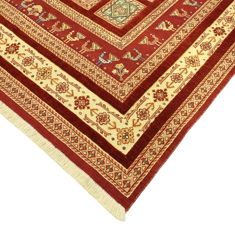 Kelim Fars Teppich 171x241cm - mehrfarbig