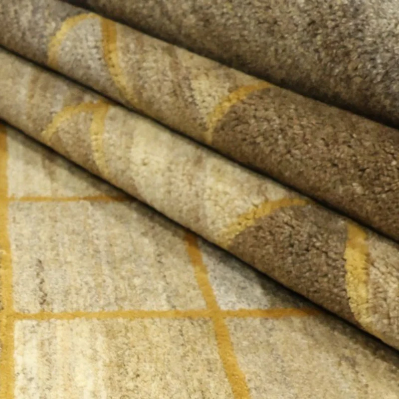 Loribaft Teppich Perser 205x290cm - Orientteppich - dunkelbeige