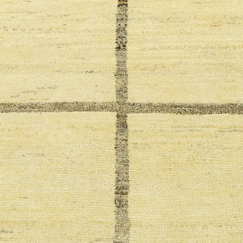 Gabbeh Persisch Teppich 251x341cm - Perserteppich Wollteppich - beige