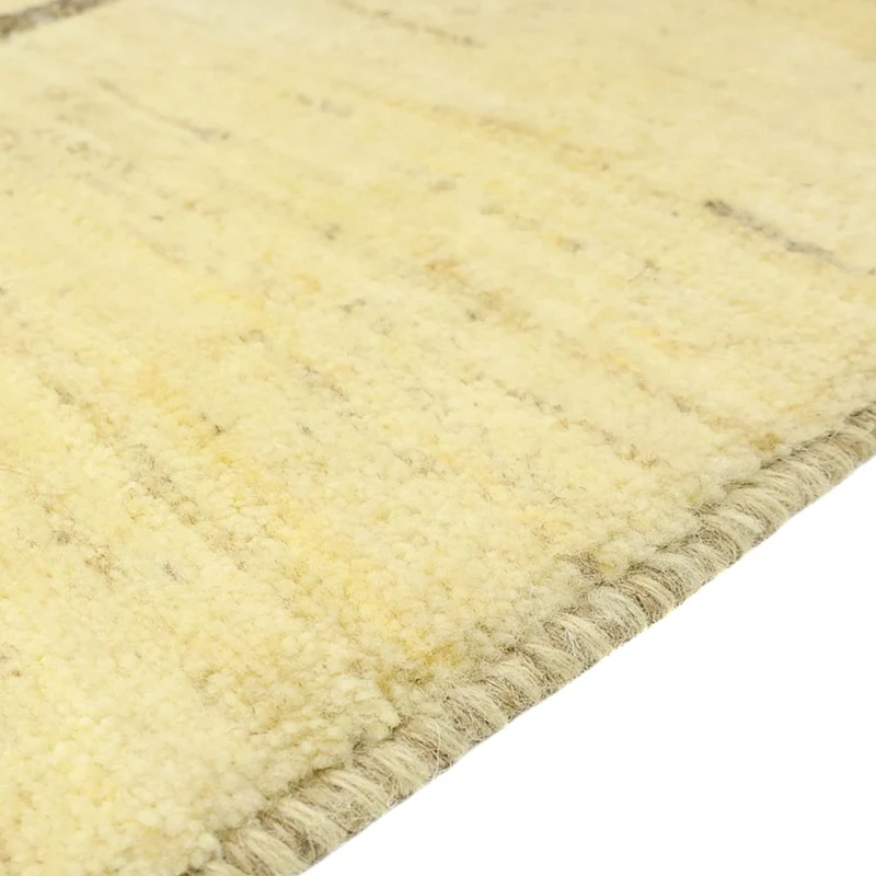 Gabbeh Persisch Teppich 251x341cm - Perserteppich Wollteppich - beige