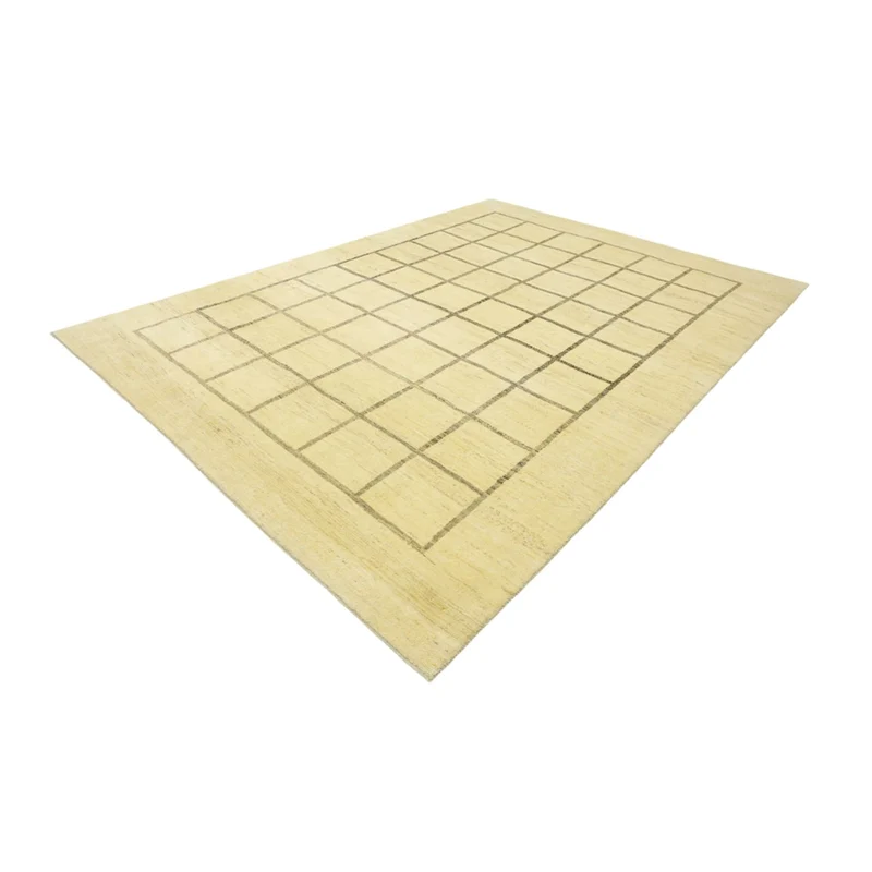 Gabbeh Persisch Teppich 251x341cm - Perserteppich Wollteppich - beige