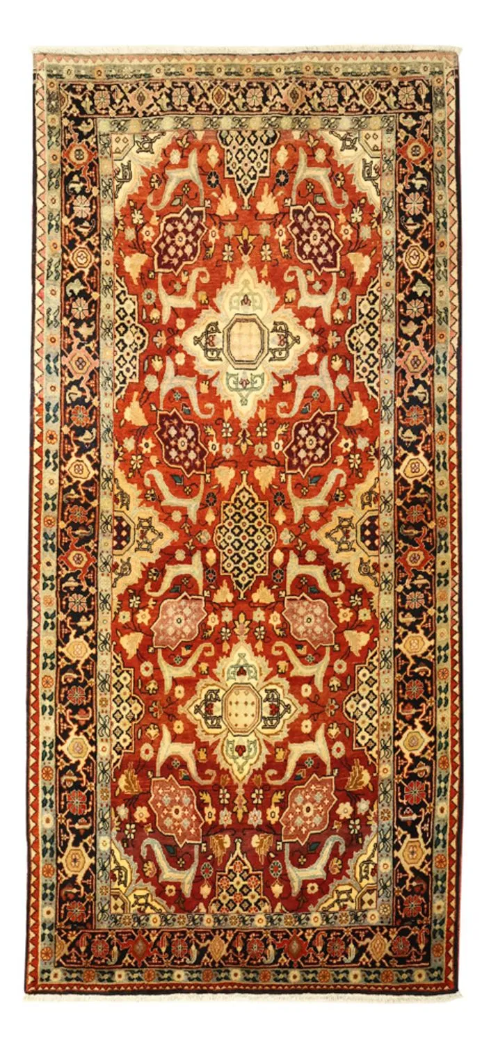 Bidjar Teppich 125x267cm - Perserteppich - rot