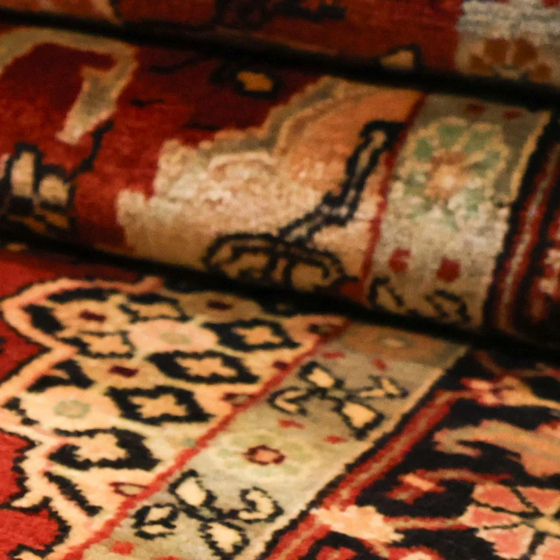 Bidjar Teppich 125x267cm - Perserteppich - rot