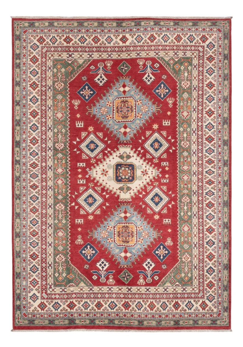 Kazak Teppich 199x285cm - Orientteppich - rot