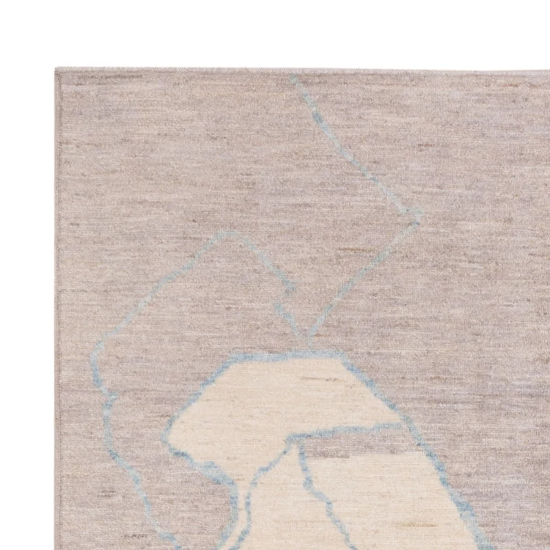 Berber Teppich 151x199cm - Wollteppich - mehrfarbig
