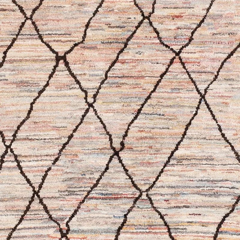 Berber Teppich 153x202cm - Wollteppich - beige
