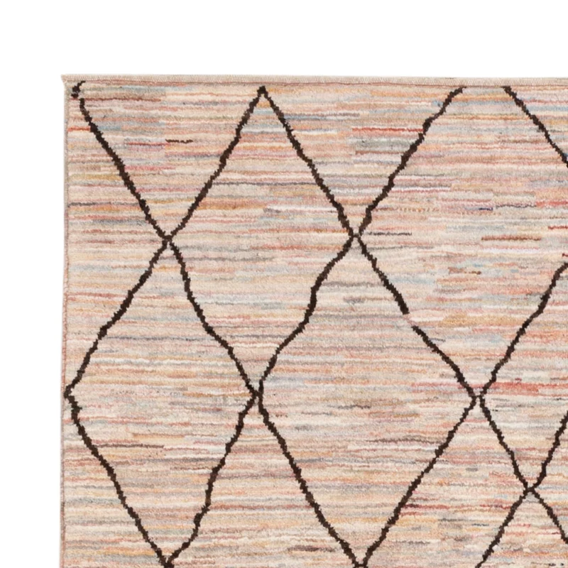 Berber Teppich 153x202cm - Wollteppich - beige