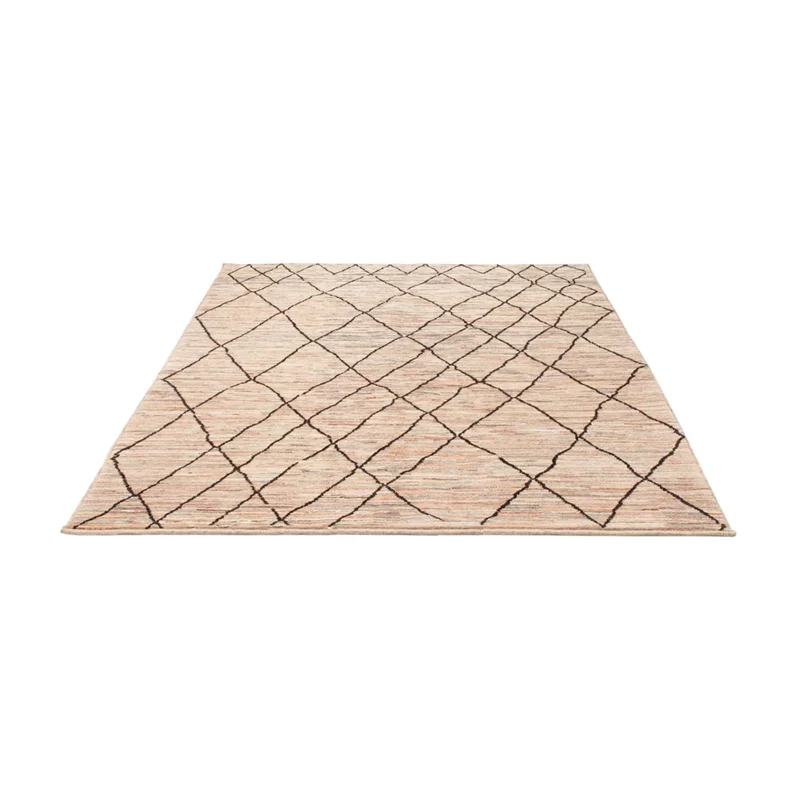Berber Teppich 153x202cm - Wollteppich - beige