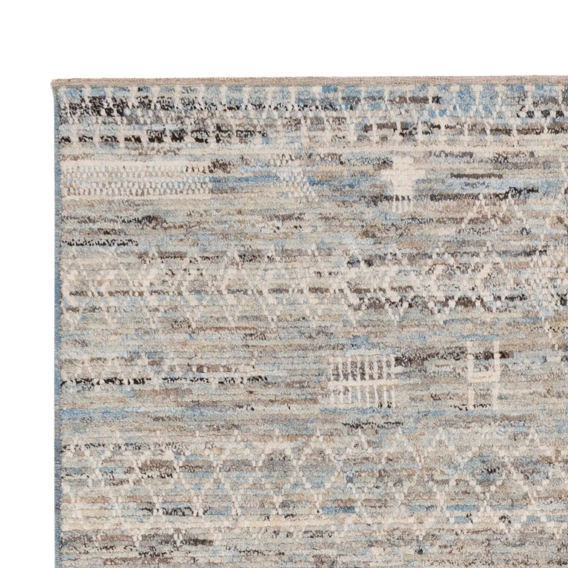 Berber Teppich 175x238cm - Wollteppich - dunkelbeige