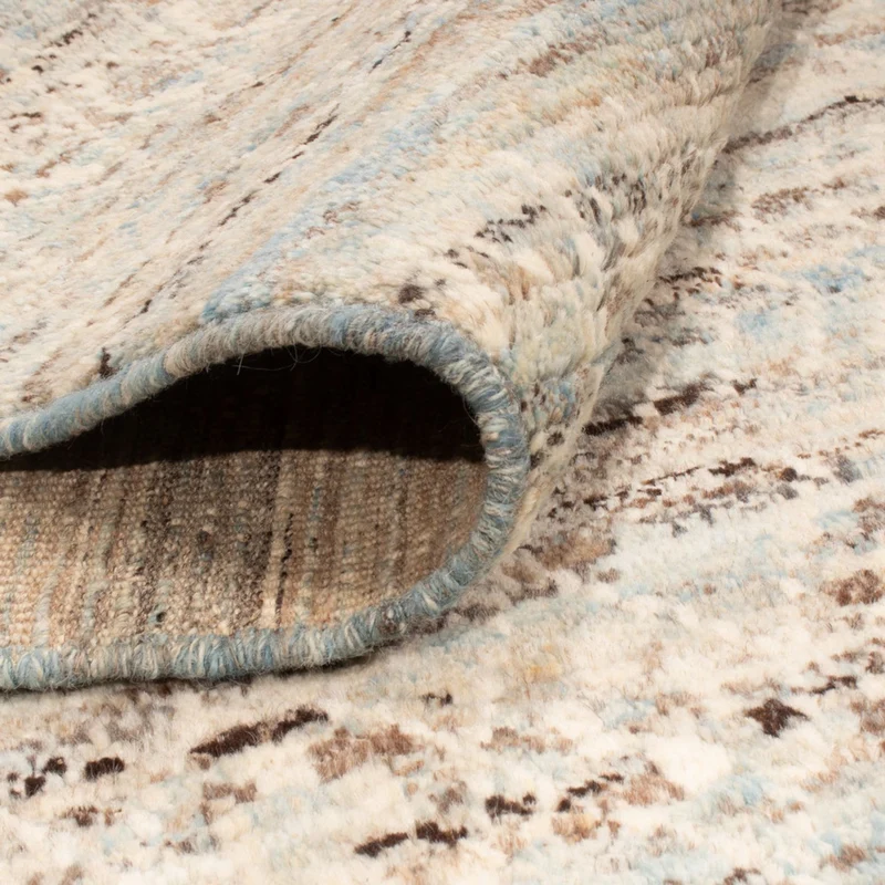 Berber Teppich 175x238cm - Wollteppich - dunkelbeige