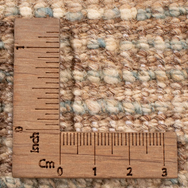 Berber Teppich 175x238cm - Wollteppich - dunkelbeige