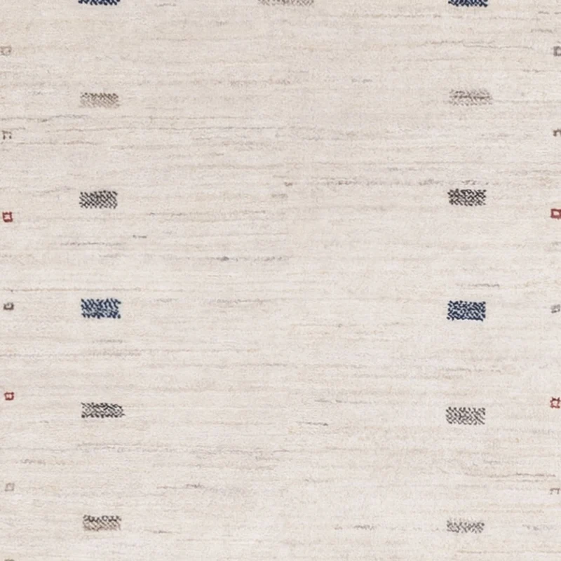 Indo Loribaft Teppich 124x184cm - Wollteppich - mehrfarbig
