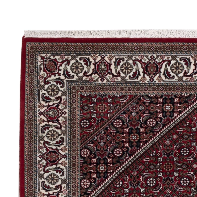 Indo Bidjar Teppich 127x183cm - Orientteppich - dunkelbeige