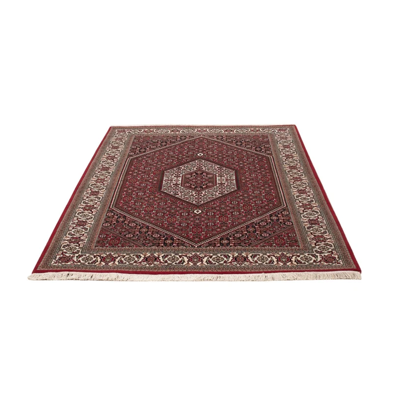 Indo Bidjar Teppich 127x183cm - Orientteppich - dunkelbeige