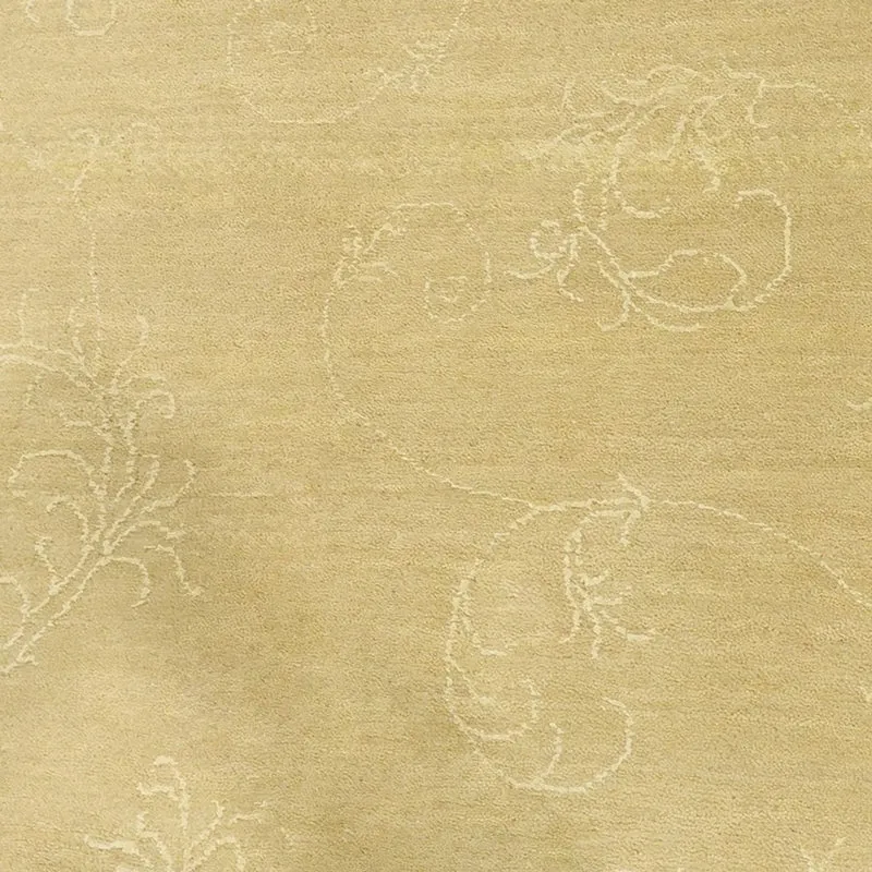 Indo Loribaft Teppich 140x198cm - Wollteppich - beige