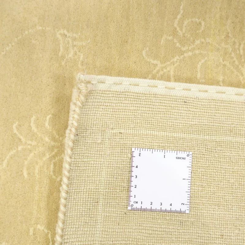 Indo Loribaft Teppich 140x198cm - Wollteppich - beige