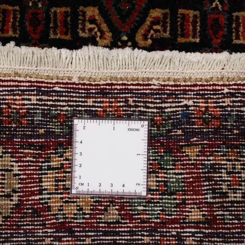 Hamadan Teppich 129x294cm - Perserteppich - dunkelrot
