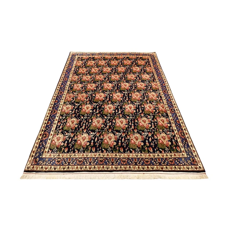 Afshar Sirjan Teppich 149x199cm - Perserteppich - dunkelblau