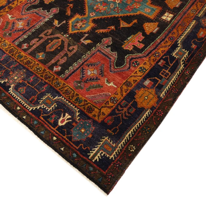 Hamadan Teppich 168x336cm - Perserteppich - mehrfarbig