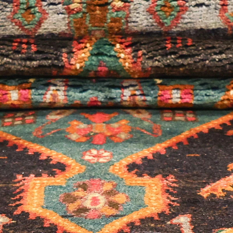 Hamadan Teppich 168x336cm - Perserteppich - mehrfarbig