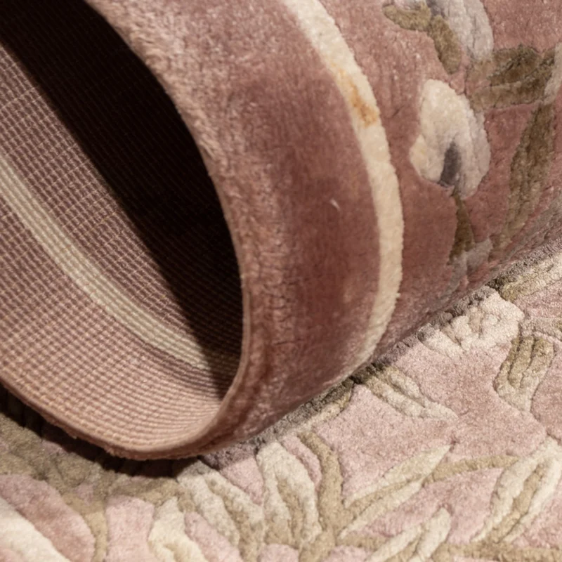 China Seide Teppich 62x123cm - Orientteppich - beige