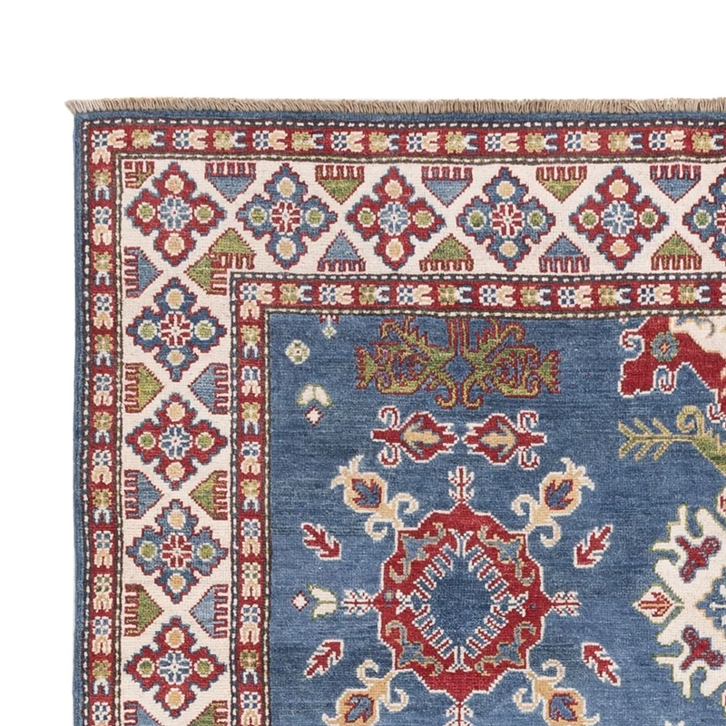 Kazak Teppich 170x234cm - Orientteppich - blau