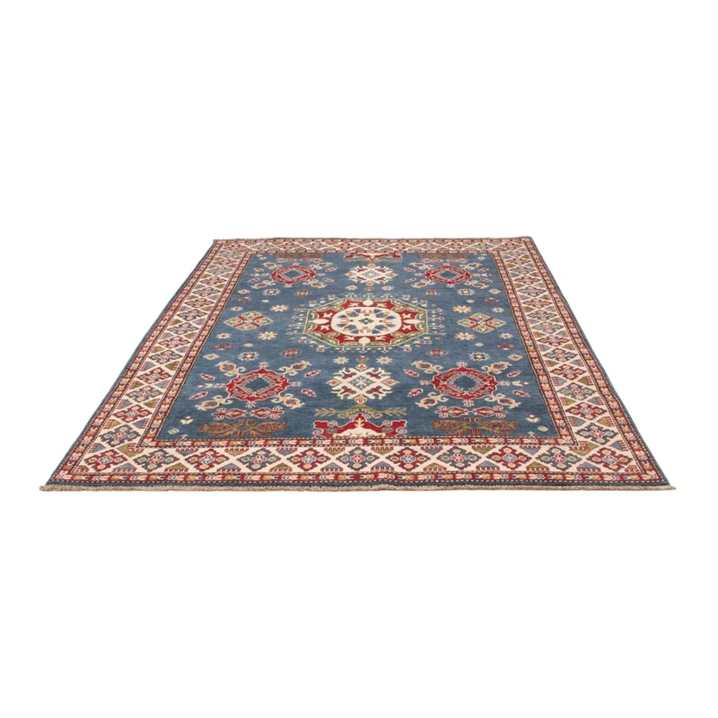 Kazak Teppich 170x234cm - Orientteppich - blau