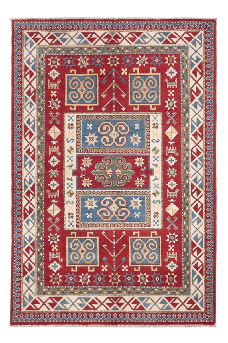 Kazak Teppich 162x246cm - Orientteppich - rot