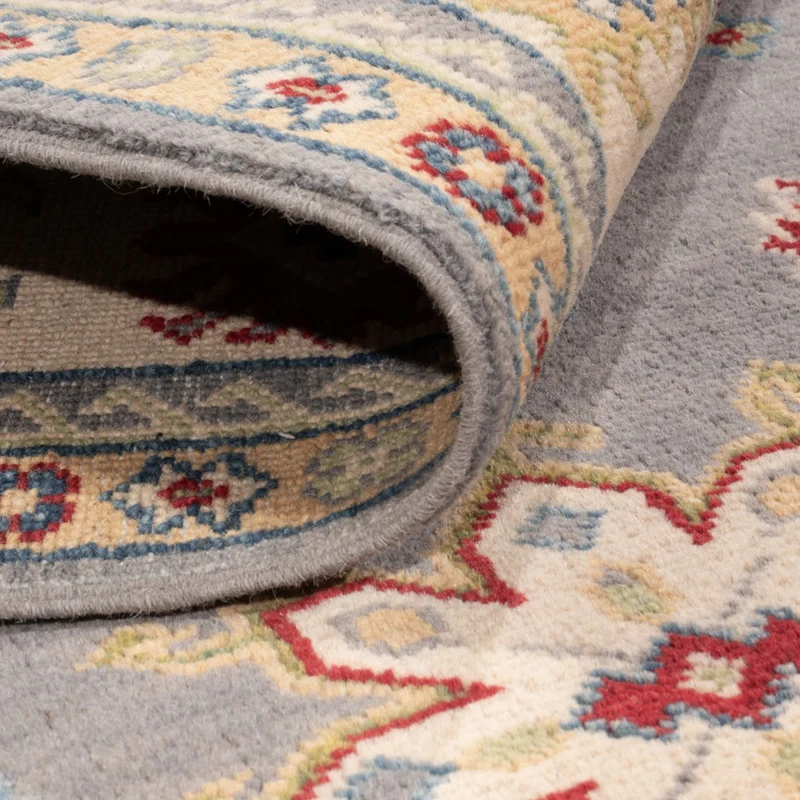 Kazak Teppich 170x234cm - Orientteppich - seeblau