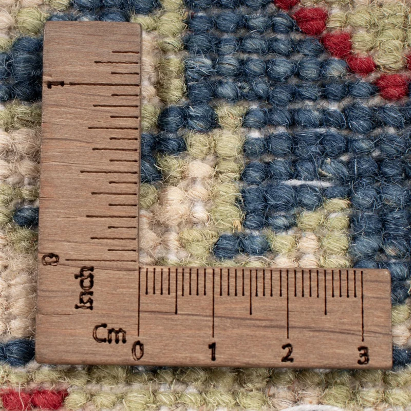 Kazak Teppich 170x234cm - Orientteppich - seeblau