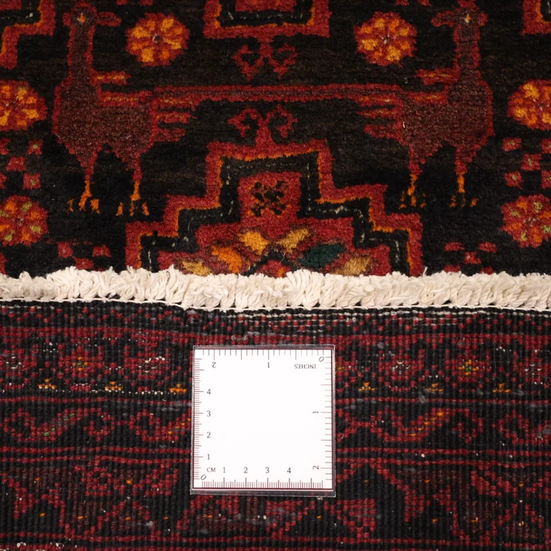 Belutsch Teppich 100x192cm - Orientteppich - dunkelrot