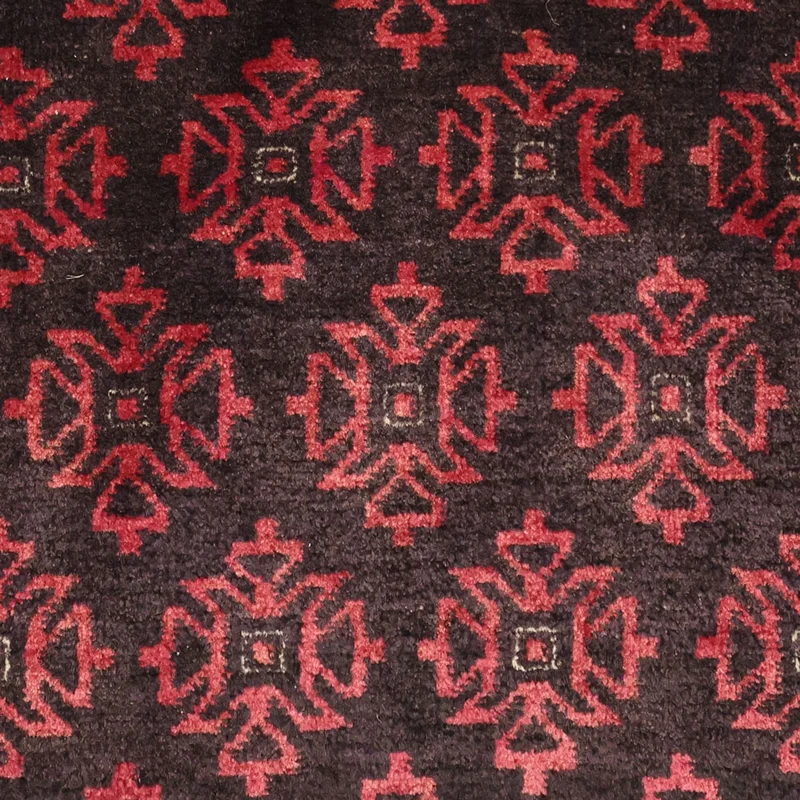 Belutsch Teppich 111x207cm - Orientteppich - dunkelblau