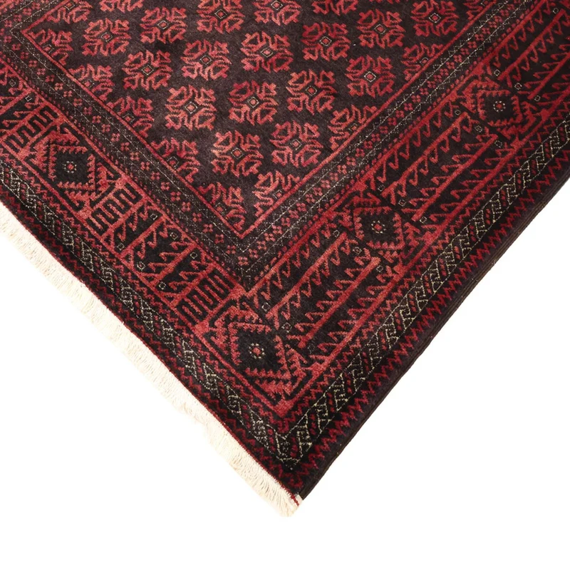Belutsch Teppich 111x207cm - Orientteppich - dunkelblau