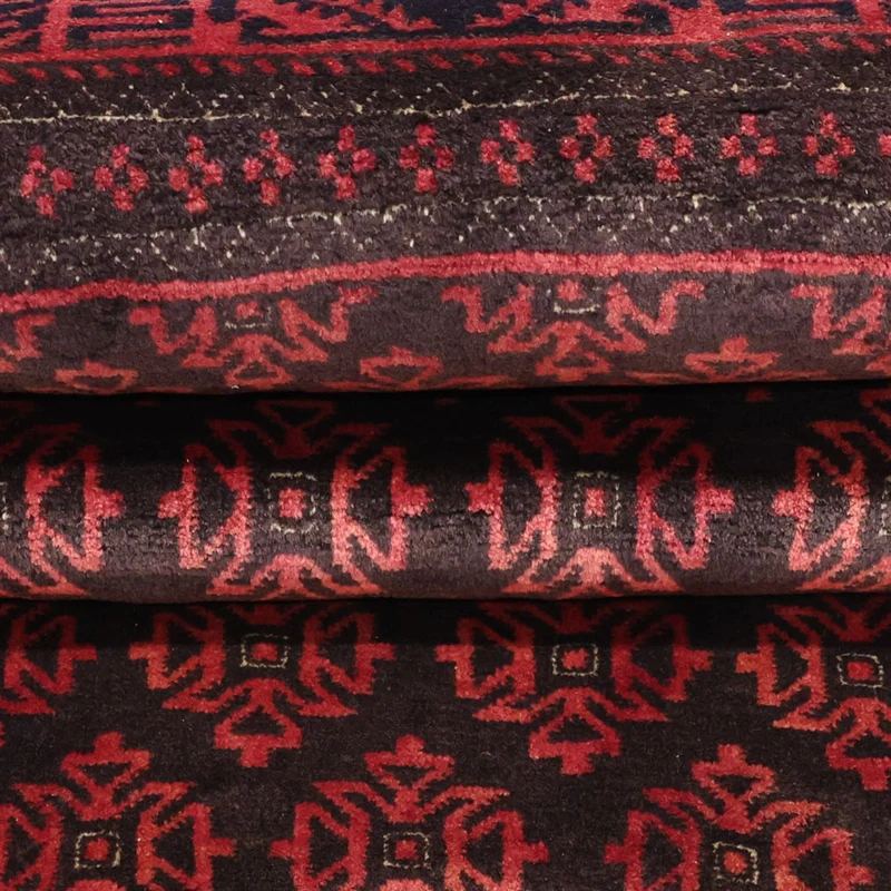 Belutsch Teppich 111x207cm - Orientteppich - dunkelblau