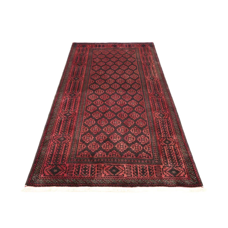 Belutsch Teppich 111x207cm - Orientteppich - dunkelblau