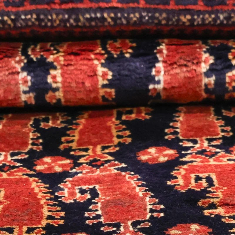Belutsch Teppich 100x194cm - Orientteppich - dunkelrot