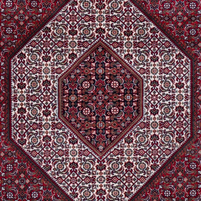 Indo Bidjar Teppich 247x300cm - Orientteppich - dunkelrot