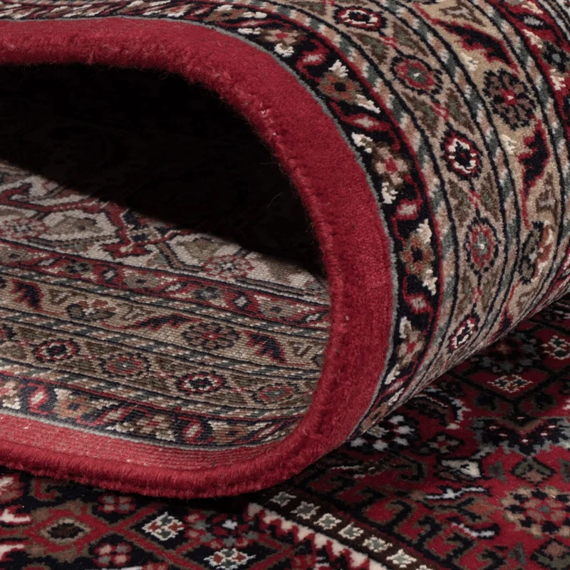Indo Bidjar Teppich 247x300cm - Orientteppich - dunkelrot