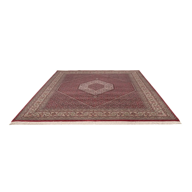 Indo Bidjar Teppich 247x300cm - Orientteppich - dunkelrot
