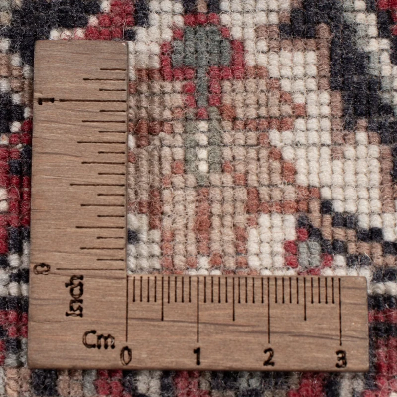 Indo Bidjar Teppich 247x300cm - Orientteppich - dunkelrot