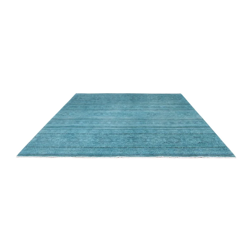 Designer Teppich 248x294cm - türkis