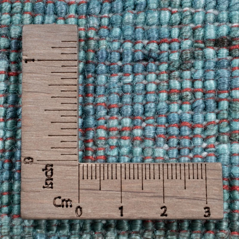 Designer Teppich 248x294cm - türkis
