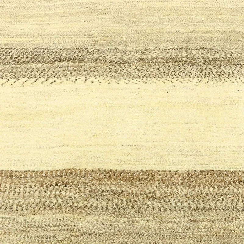 Gabbeh Persisch Teppich 247x329cm - Perserteppich Wollteppich - dunkelbeige