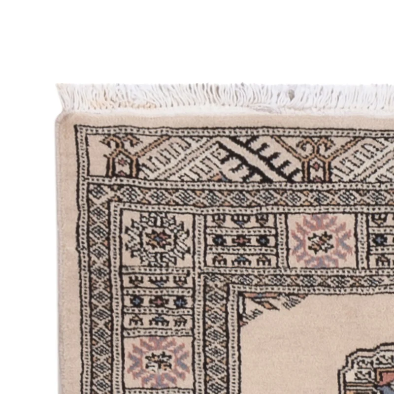 Pakistan Teppich 79x310cm - Orientteppich - beige