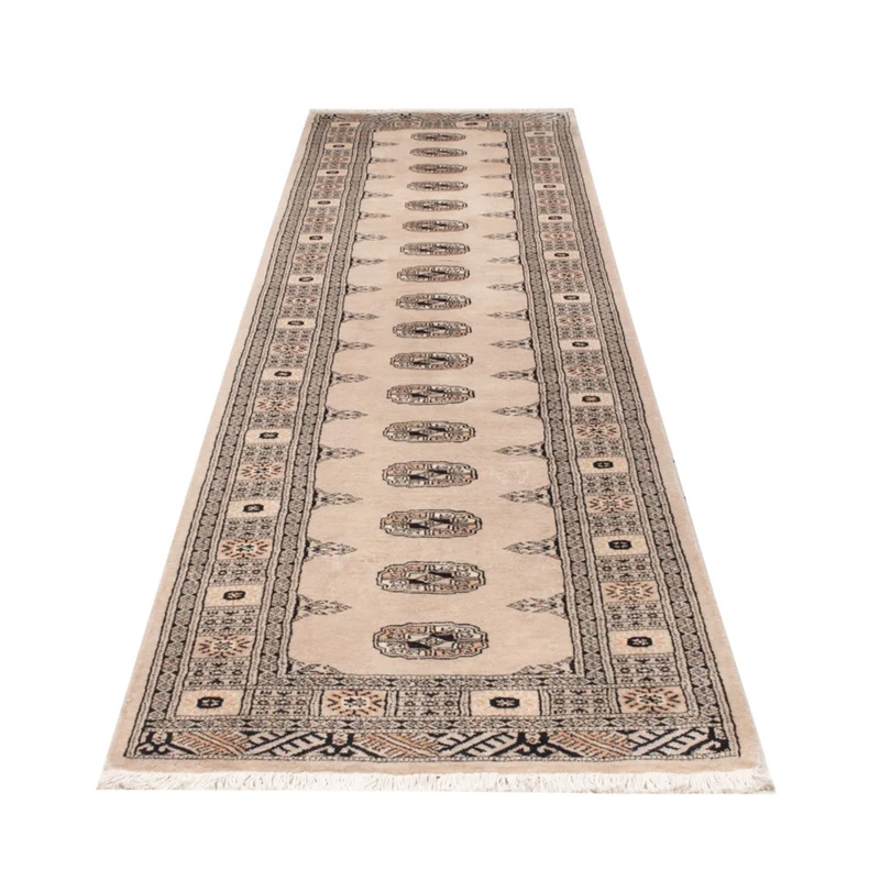 Pakistan Teppich 78x317cm - Orientteppich - beige