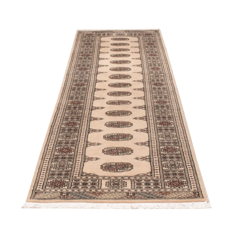 Pakistan Teppich 79x315cm - Orientteppich - beige