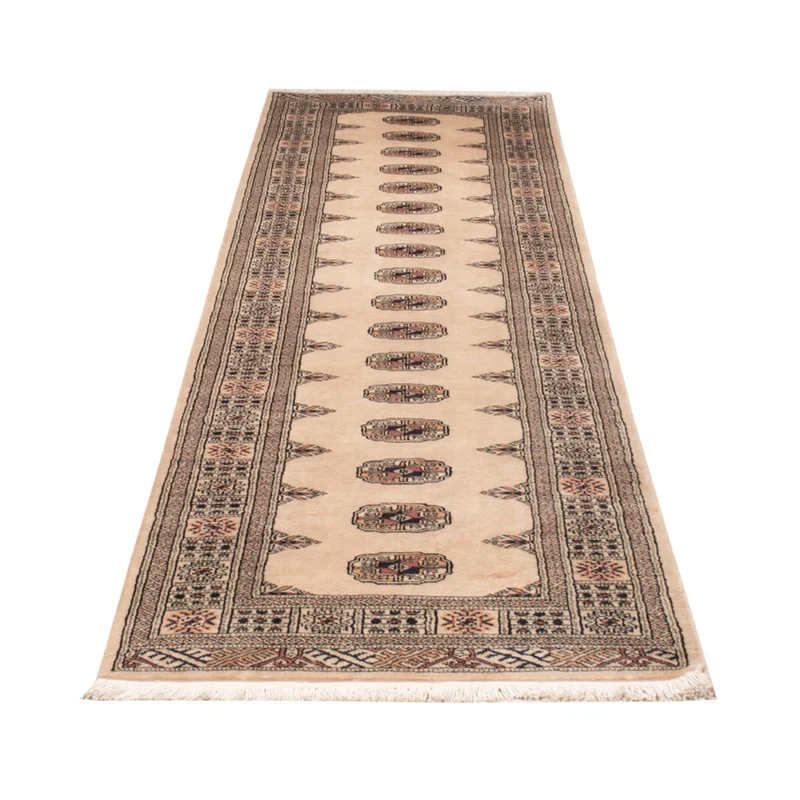 Pakistan Teppich 79x311cm - Orientteppich - beige